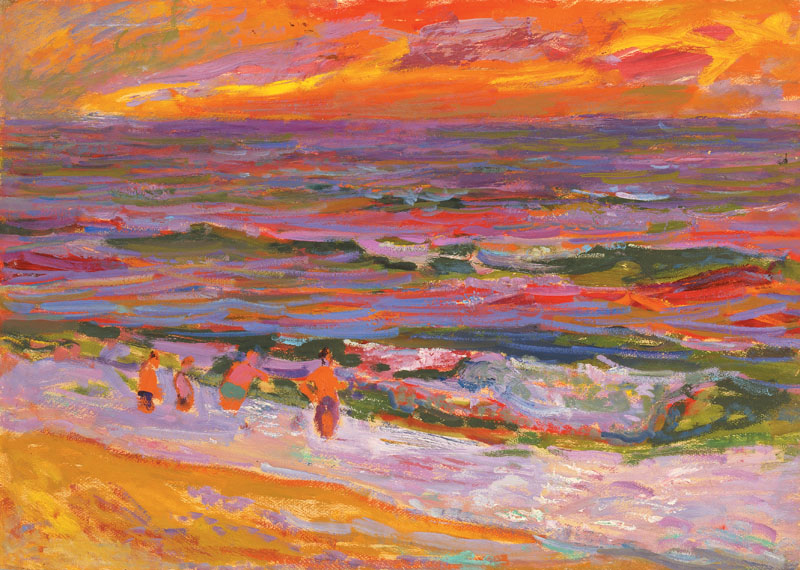 Морський захід сонця